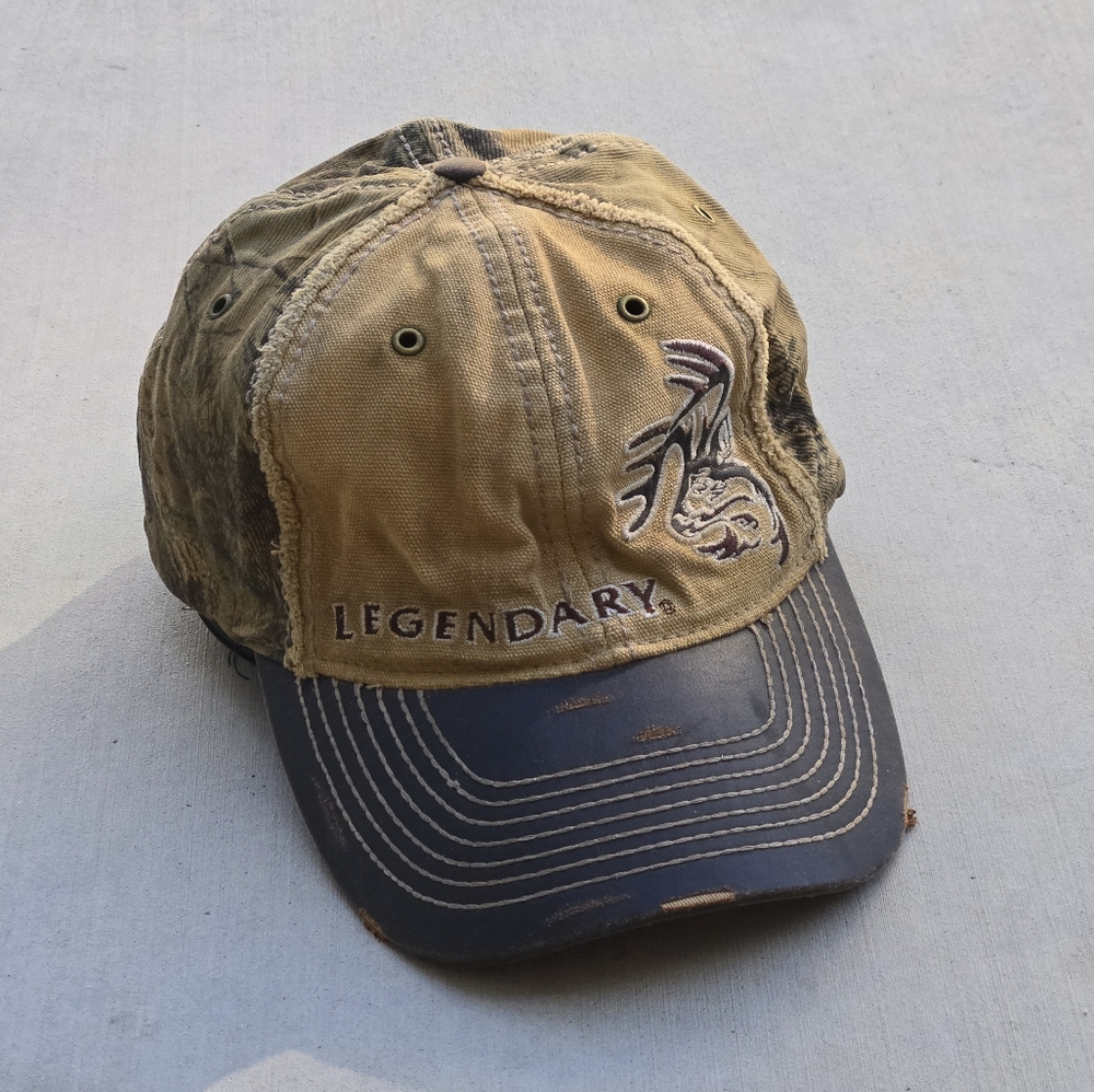 Legendary whitetails camouflage cap size L/XL realteee style cap y2k